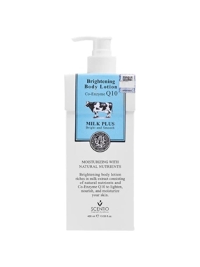 Scentio Bright & White Body Lotion Whitening Milk Plus Q10