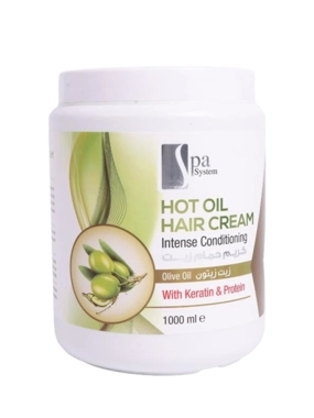 SPA SYSTEM OIL BATH CREAM OLIVE