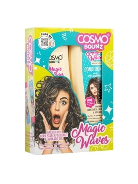 COSMO BOUNCE SH + COND SET FOR WAVY TO MEDIUM CURLY HAIR