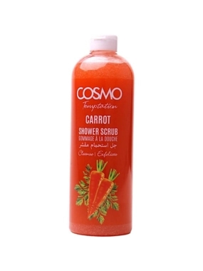 COSMO TEMPTATION SHOWER SCRUB, CARROT