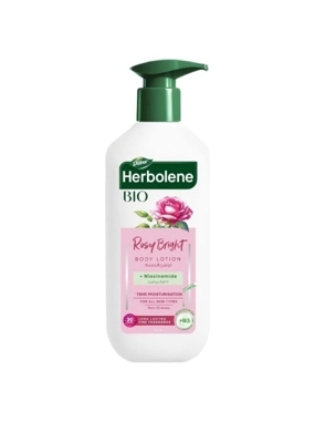 DABUR HERBOLENE BODY LOTION WITH ROSE + NIACINAMIDE