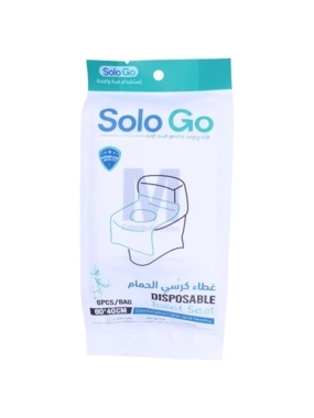 Solo Jo disposable toilet seat covers, 6 pieces