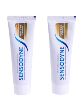 Sensodyne Multicare Toothpaste and Whitening 75+75ml