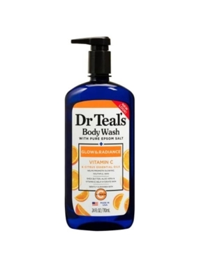 DR TEAL'S PURE EPSOM SALT BODY WASH GLOW & RADIANCE