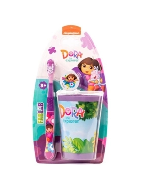 Dora Brush For Kids With Cover And Cup