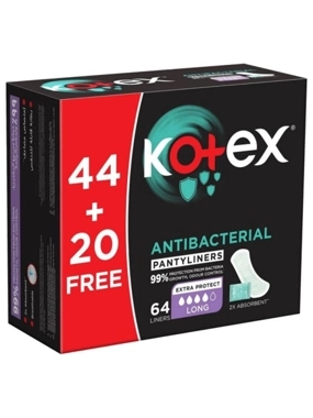 Kotex Daily Pad Anti-Bacterial Economy Pack