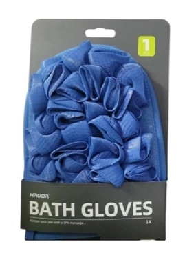 HAODA BATHING LOOFAH GLOVE BK24-041