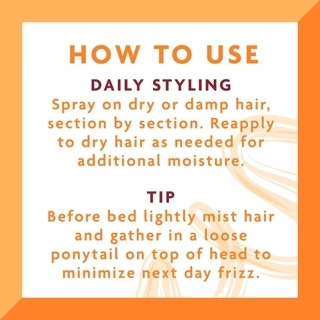 CANTU SPRAY SHEA BUTTER COMEBACK CURL NEXT DAY CURL REVITALIZER