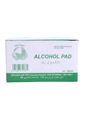 SWAB MEDICAL SATURATED WITH ALCOHOL ISOPROPYL 70%
