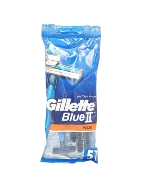 GILLETTE BLUE RAZOR 5 PIECES
