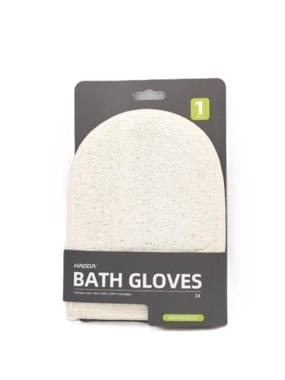 SPA SYSTEM BATH LOOFA GLOVE BK25-170