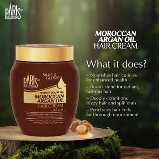 Paris HAIR CREAM WITH MOROCCAN ARGAN OIL
