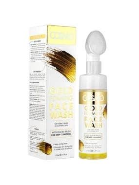 COSMO FACE WASH FOAMING GOLD WITH BRUSH