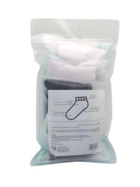 BEAUTY SYSTEM SOCKS SINGLE USE 6 PIECES WHITE