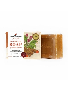 JARDIN OLIAN TRADITIONAL SOAP WITH ARGAN OIL & TURMERIC