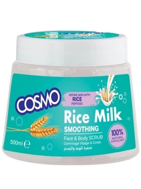 COSMO FACE&BODY SCRUB RICE MILK