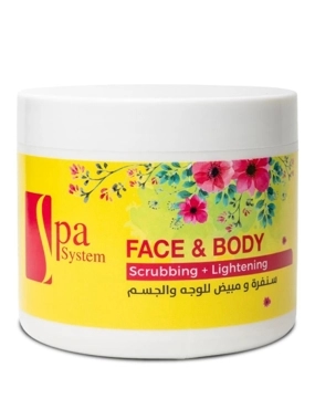 SPA SYSTEM SCRUB AND BLEACH FOR FACE AND BODY