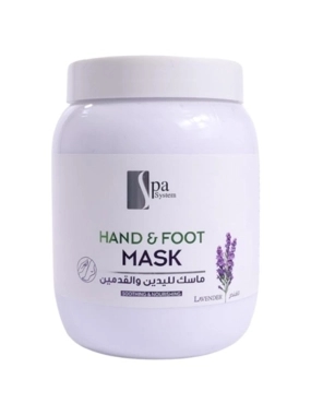 Spa System Mask for Hands and Feet Lavender