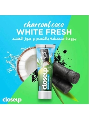 Close Up TOOTHPASTE WITH COCONUT AND CHARCOAL