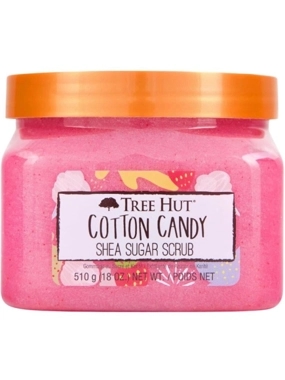 TREE HUT SUGAR SCRUB WITH SHEA COTTON CANDY 510GRAM
