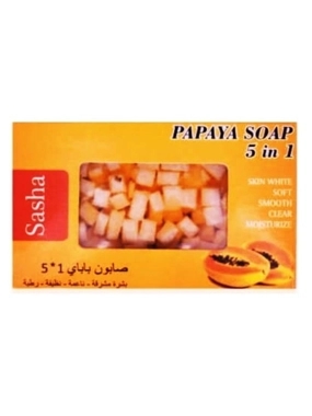 SASHA PAPAYA SOAP 5*1