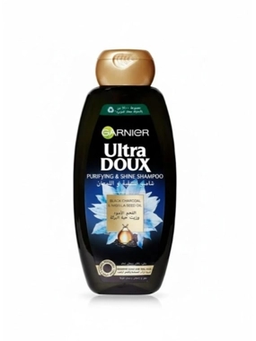 GARNIER UD SHM BLACK CHARCOAL&BLACK SEED OIL