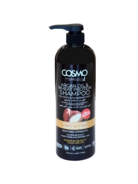 COSMO SHAMPOO ARGAN OIL & NOURISHING WHEAT PROTEIN
