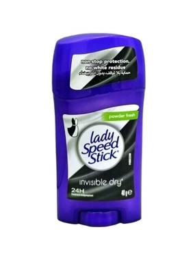 LADY SPEED DEO STICK INVISIBLE DRY POWDER FRESH