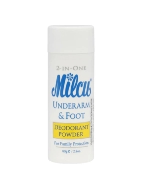 MILCU UNDERARM & FOOT DEODORANT POWDER