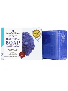 JARDIN OLIAN TRADITIONAL SOAP WITH ARGAN OIL &BLUE NILA