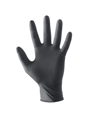 BOS GLOVES VINYL/OUT POWDER BLACK