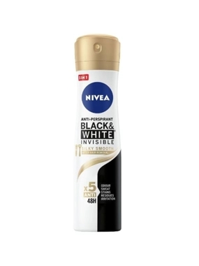 NIVEA DEO SPRAY BLACK & WHITE SILKY SMOOTH