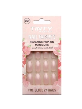 Tinti French Cut Artificial Nails ZM16