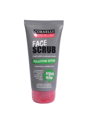 Cornels Bold and Beautiful Face Scrub with Charcoal and Green Tea