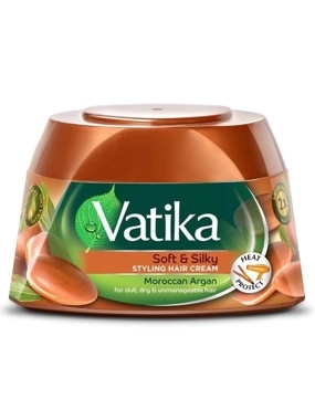 Vatika Cream Softness and Shine Moroccan Argan