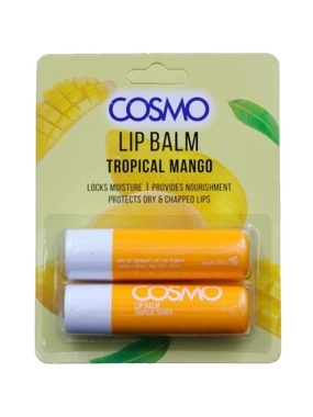 COSMO LIP BALM TROPICAL MANGO 2*1
