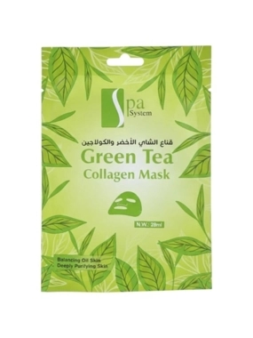 SPA SYSTEM F.MASK GREEN TEA & COLLAGEN