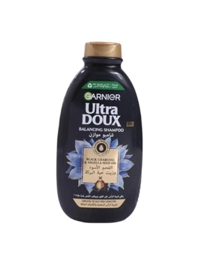 GARNIER UD SHM BLACK CHARCOAL&BLACK SEED OIL
