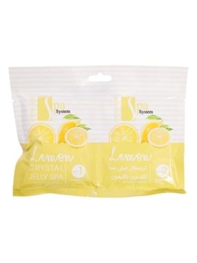 Spa System Crystal Foot Jelly with Lemon Step 1 and 2