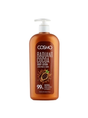 COSMO RADIANT COCOA BODY LOTION 99% NATURAL