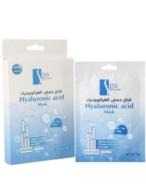 SPA SYSTEM MASK FOR FACE HYALURONIC ACID PACKET