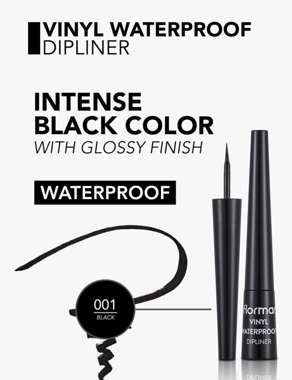 FLORMAR VINYL WATERPROOF DIPLINER BLACK