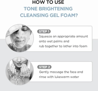 SKIN 1004 FOAMING GEL CLEANSER SKIN BRIGHTENING