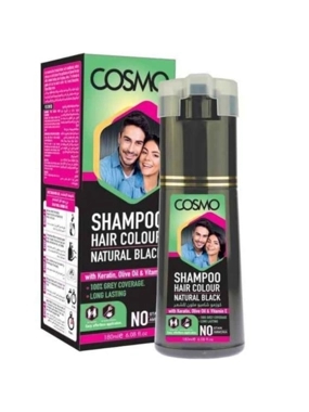 COSMO COLOR SHAMPOO NATURAL BLACK HAIR