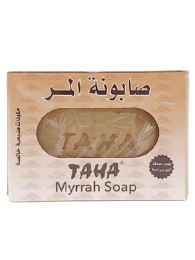 TAHA MYRRH SOAP FOR SKIN CLEANSING AND ACNE REMOVAL