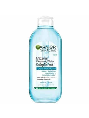 GARNIER SKINACTIVE MICELLAR CLEANSING WATER WITH SALICYLIC ACID