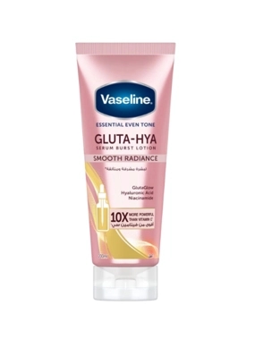 VASELINE GLUTA-HYA SMOOTH RADIANCE LOTION TUBE