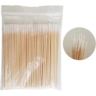 STICKS COTTON WOODEN FOR EYELASHES& EYEBROWS