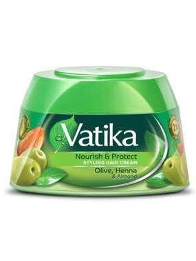 VATIKA CREAM HAIR STYLING NOURISHES& PROTECTS