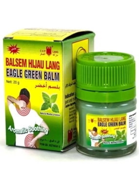 BALSEM GOSOK GREEN BALM OINTMENT FOR MUSCLE PAIN RELIEF